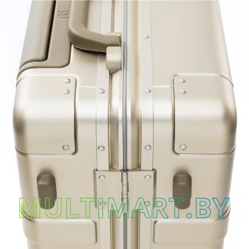 Чемодан-спиннер Ninetygo Metal Luggage 20" (золотистый) картинка 6